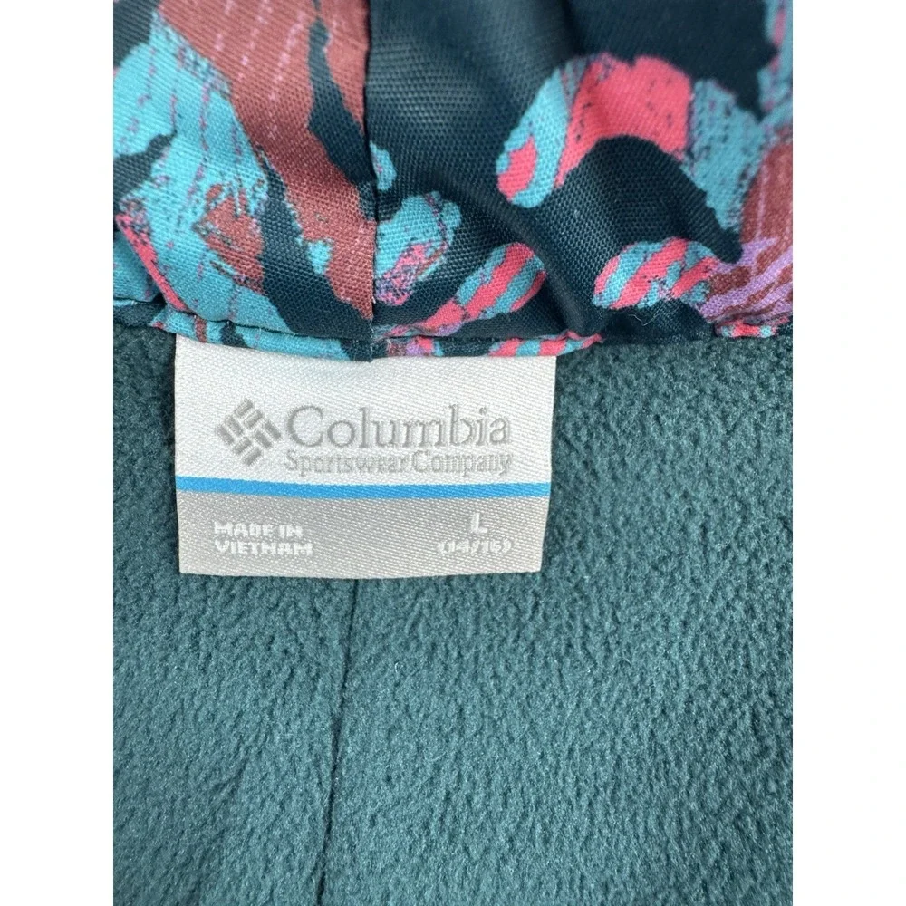Columbia Snow Pants Youth Size L  multicolor‎ Starchaser  Peak II Waterproof